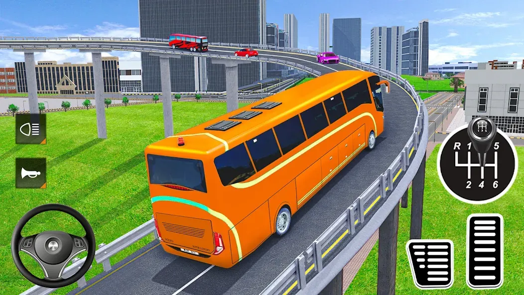 Скачать взломанную Real Bus Simulator: WW BusTour (Риал Бас Симулятор)  [МОД Меню] — полная версия apk на Андроид screen 4