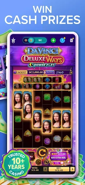 Взломанная High 5 Casino: Real Slot Games (Хай 5 Казино)  [МОД Много денег] — стабильная версия apk на Андроид screen 2