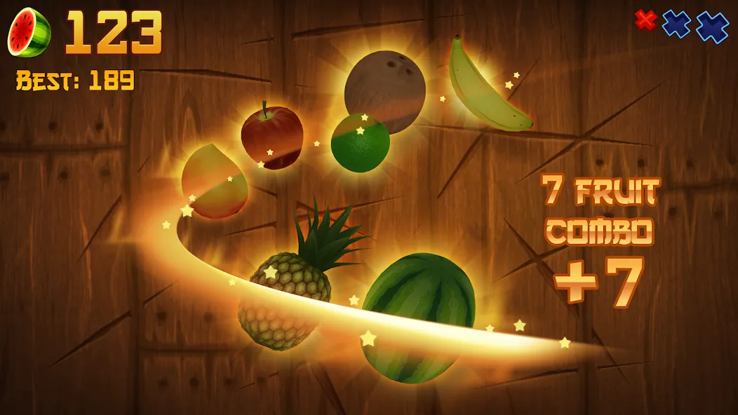 Взломанная Fruit Ninja® (Фрут Ниндзя)  [МОД Бесконечные монеты] — стабильная версия apk на Андроид screen 5