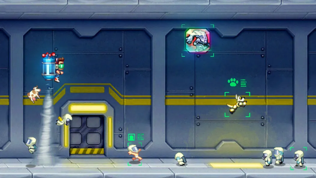 Скачать взломанную Jetpack Joyride (Джетпак Джойрайд)  [МОД Unlimited Money] — стабильная версия apk на Андроид screen 3