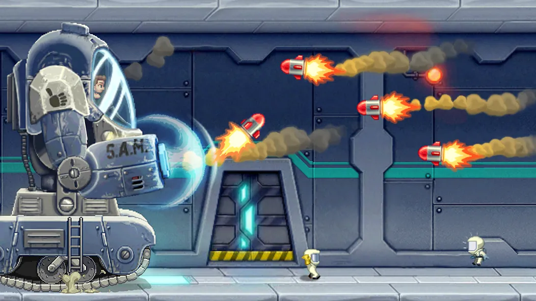 Скачать взломанную Jetpack Joyride (Джетпак Джойрайд)  [МОД Unlimited Money] — стабильная версия apk на Андроид screen 4