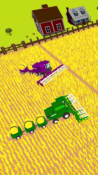 Взломанная Harvest.io – 3D Farming Arcade  [МОД Unlimited Money] — последняя версия apk на Андроид screen 1