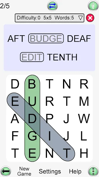 Скачать взлом Word Search Ultimate  [МОД Menu] — последняя версия apk на Андроид screen 2