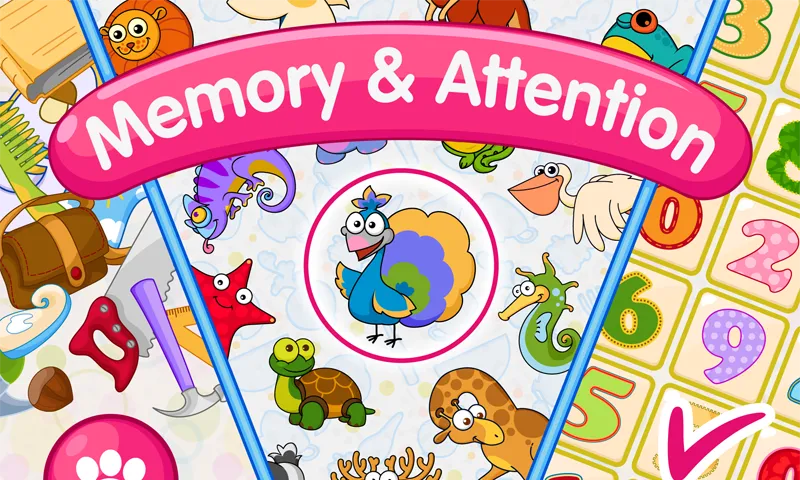 Взломанная Memory & Attention Training  [МОД Бесконечные монеты] — стабильная версия apk на Андроид screen 1