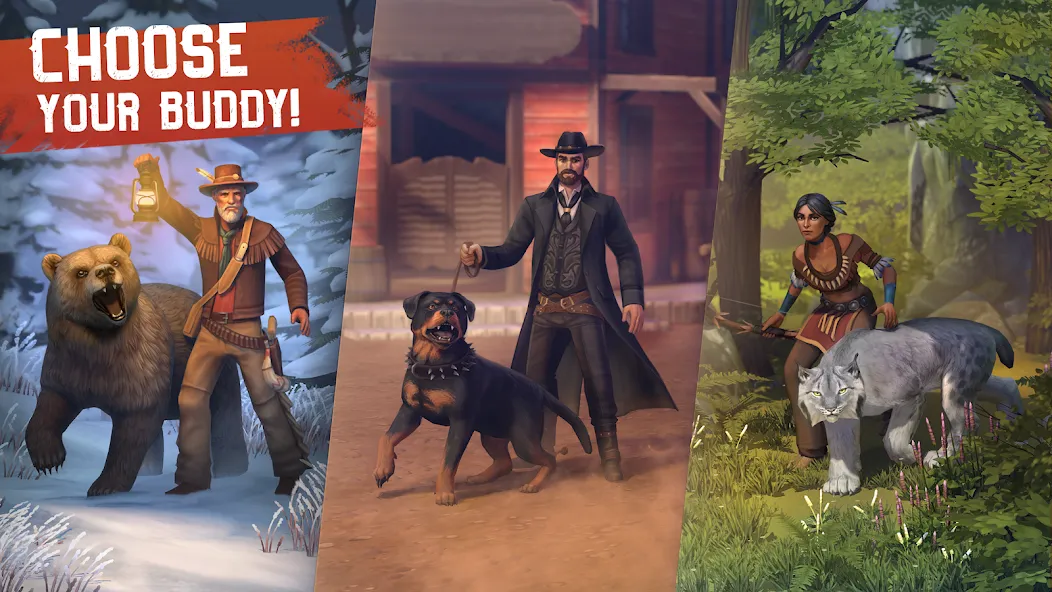 Скачать взлом Westland Survival: Cowboy Game (Вестланд Сурвайвал)  [МОД Много монет] — полная версия apk на Андроид screen 1