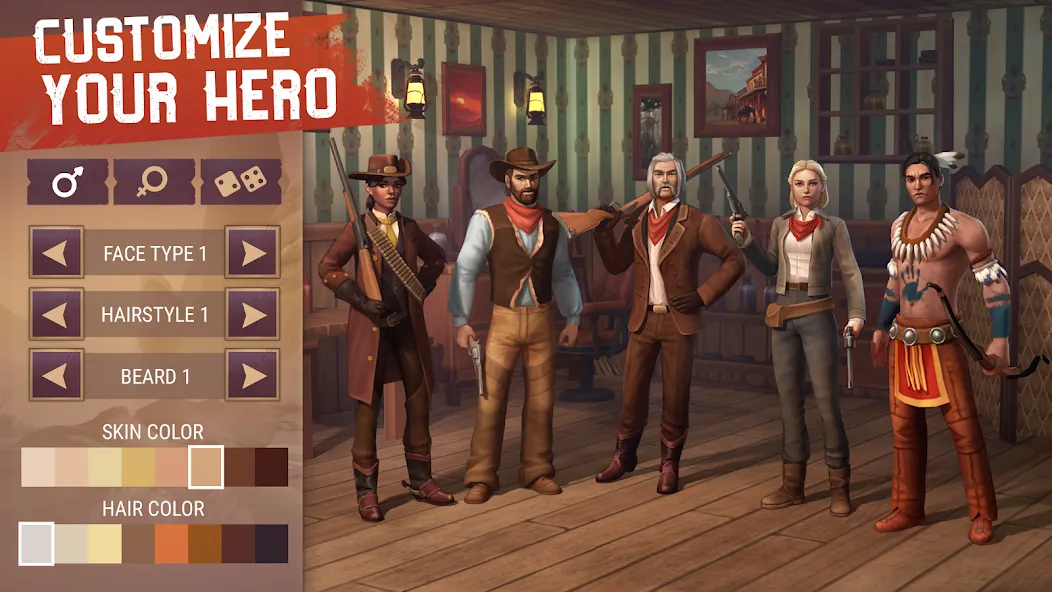 Скачать взлом Westland Survival: Cowboy Game (Вестланд Сурвайвал)  [МОД Много монет] — полная версия apk на Андроид screen 2