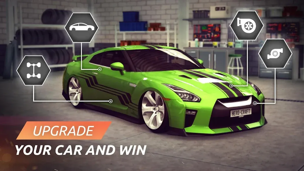 Скачать взломанную SRGT－Racing & Car Driving Game (СРГТ)  [МОД Mega Pack] — последняя версия apk на Андроид screen 2