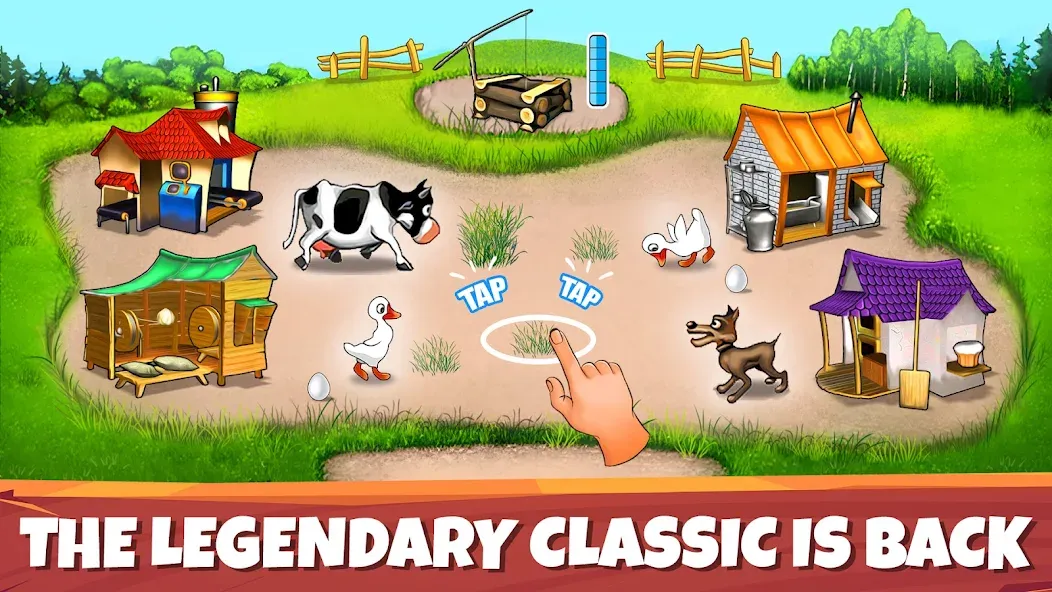 Взломанная Farm Frenzy：Legendary Classics  [МОД Mega Pack] — стабильная версия apk на Андроид screen 1