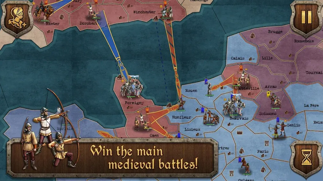 Скачать взломанную S&T: Medieval Wars  [МОД Unlimited Money] — последняя версия apk на Андроид screen 1