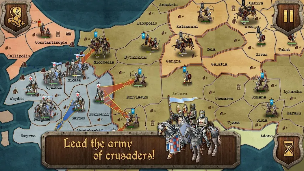 Скачать взломанную S&T: Medieval Wars  [МОД Unlimited Money] — последняя версия apk на Андроид screen 2