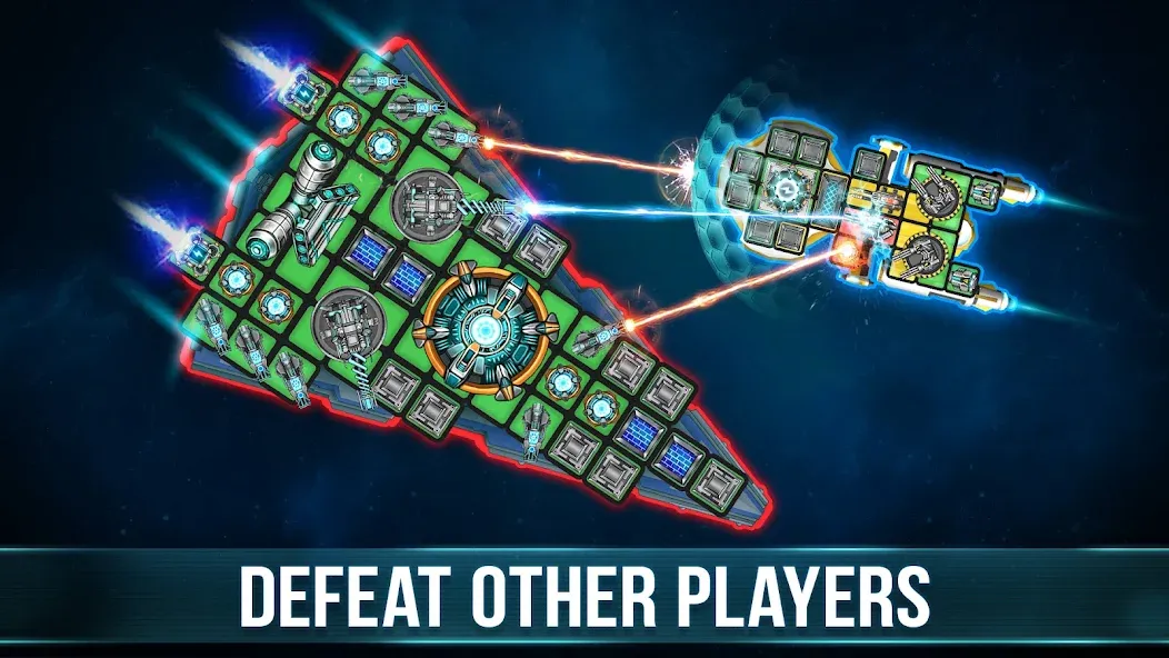 Скачать взлом Space Arena: Construct & Fight (Спейс Арена)  [МОД Menu] — последняя версия apk на Андроид screen 2