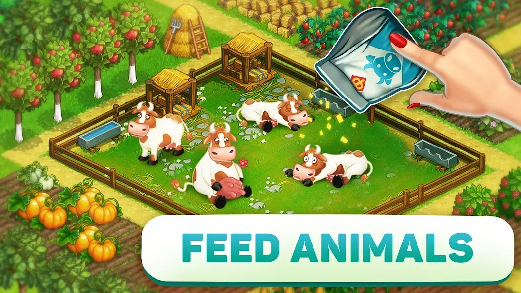 Взлом Superfarmers: Superhero Farm  [МОД Меню] — полная версия apk на Андроид screen 2