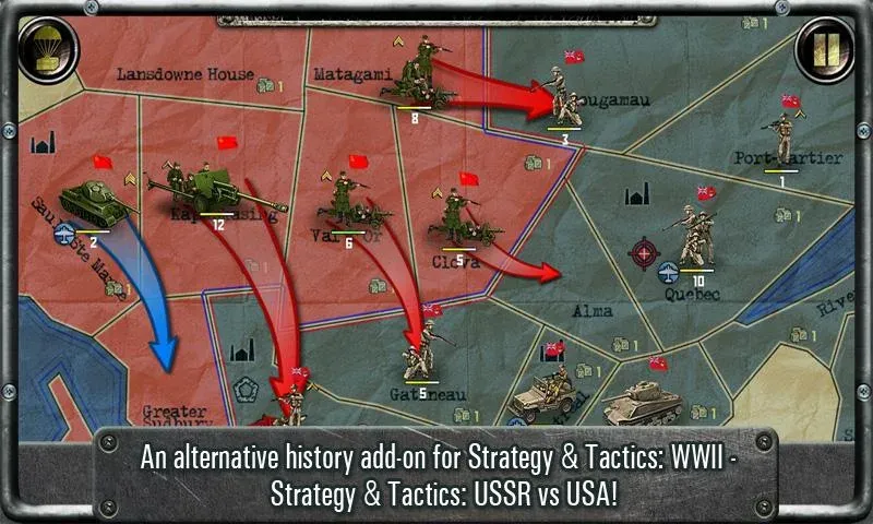 Скачать взломанную Strategy & Tactics－USSR vs USA  [МОД Много денег] — полная версия apk на Андроид screen 1