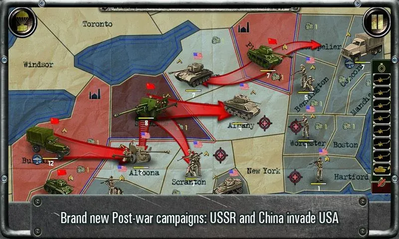 Скачать взломанную Strategy & Tactics－USSR vs USA  [МОД Много денег] — полная версия apk на Андроид screen 2