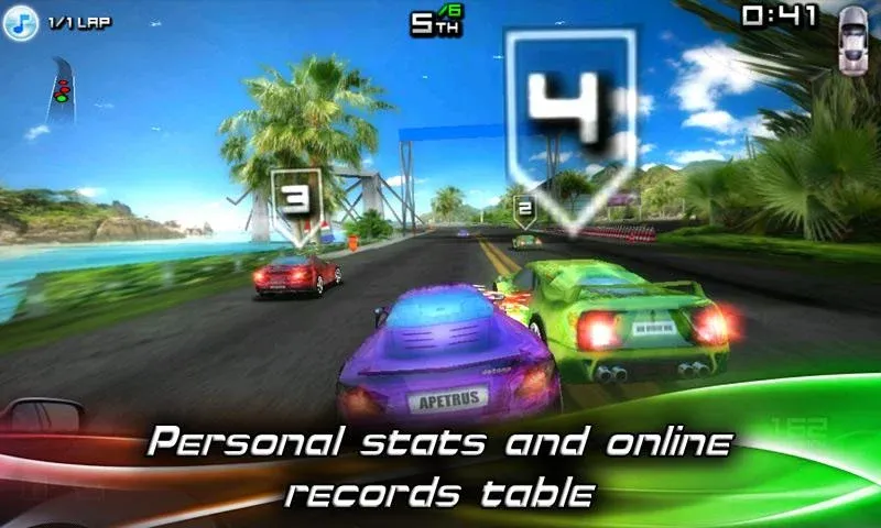 Скачать взломанную Race Illegal: High Speed 3D (Рейс Иллигал)  [МОД Меню] — стабильная версия apk на Андроид screen 4