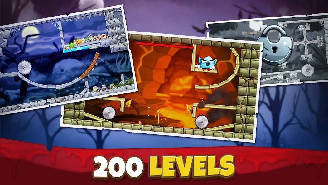 Скачать взлом Crush the Monsters：Foul Puzzle  [МОД Unlimited Money] — последняя версия apk на Андроид screen 4