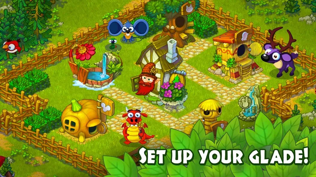 Скачать взломанную Animal Village: Forest Ranch  [МОД Menu] — последняя версия apk на Андроид screen 1