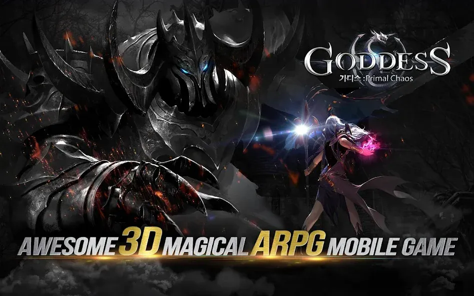 Скачать взломанную Goddess: Primal Chaos — MMORPG (Годесс)  [МОД Много монет] — последняя версия apk на Андроид screen 2