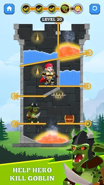 Скачать взлом Hero Rescue (Герой Спасения)  [МОД Unlocked] — последняя версия apk на Андроид screen 2