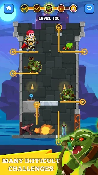 Скачать взлом Hero Rescue (Герой Спасения)  [МОД Unlocked] — последняя версия apk на Андроид screen 4