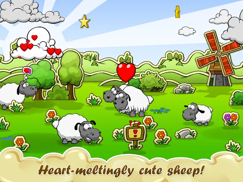 Взлом Clouds & Sheep  [МОД Menu] — последняя версия apk на Андроид screen 1