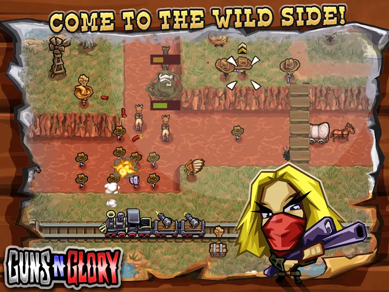 Скачать взломанную Guns'n'Glory  [МОД Menu] — последняя версия apk на Андроид screen 4