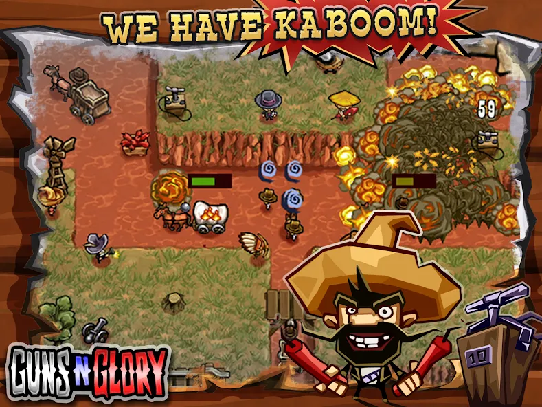 Скачать взломанную Guns'n'Glory  [МОД Menu] — последняя версия apk на Андроид screen 5