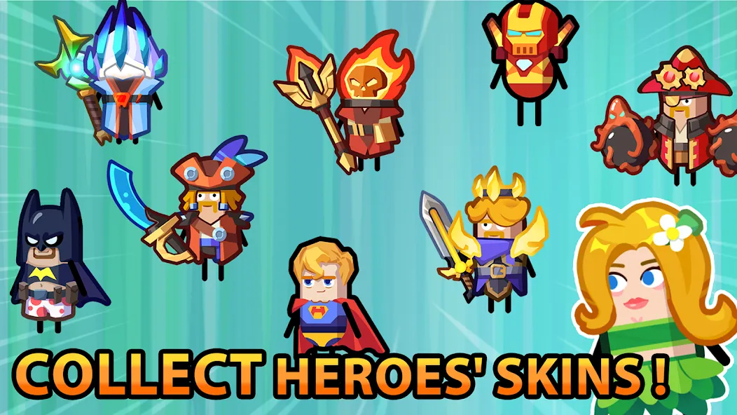 Взлом Hero Making Tycoon: Idle Games (Хиро Мейкинг Тайкун)  [МОД Много денег] — последняя версия apk на Андроид screen 4