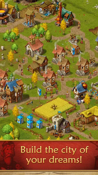 Скачать взлом Townsmen  [МОД Все открыто] — стабильная версия apk на Андроид screen 2