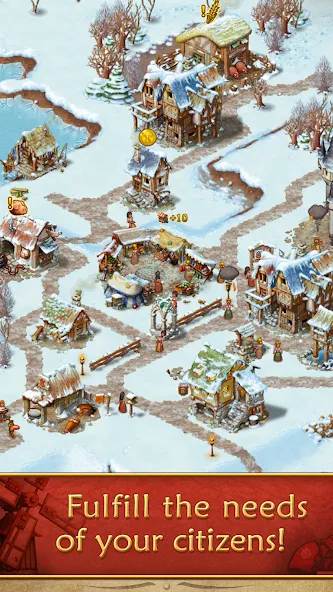 Скачать взлом Townsmen  [МОД Все открыто] — стабильная версия apk на Андроид screen 3