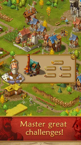 Скачать взлом Townsmen  [МОД Все открыто] — стабильная версия apk на Андроид screen 4