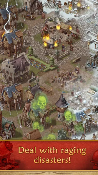 Скачать взлом Townsmen  [МОД Все открыто] — стабильная версия apk на Андроид screen 5