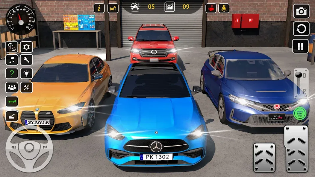 Взломанная Super Car Parking 3d Games  [МОД Unlocked] — последняя версия apk на Андроид screen 5