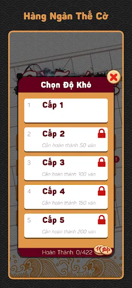 Скачать взломанную Cờ Thế Khó Nhất — Cờ Offline  [МОД Unlocked] — полная версия apk на Андроид screen 2