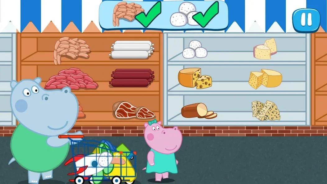 Взлом Kids Supermarket: Shopping  [МОД Много монет] — последняя версия apk на Андроид screen 3