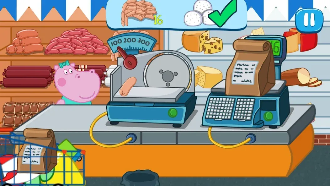 Взлом Kids Supermarket: Shopping  [МОД Много монет] — последняя версия apk на Андроид screen 4