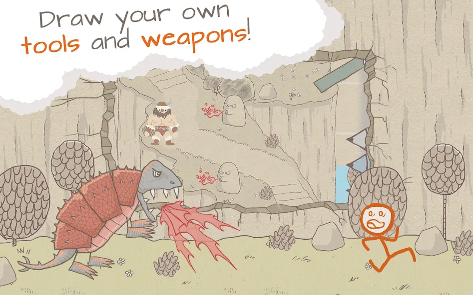 Взлом Draw a Stickman: EPIC Free (Нарисуй палочного человечка)  [МОД Mega Pack] — последняя версия apk на Андроид screen 4