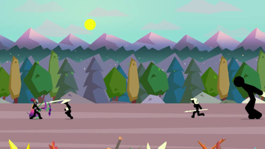 Взломанная Stick Fight: Shadow Archer (Стк Файт)  [МОД Много монет] — стабильная версия apk на Андроид screen 4