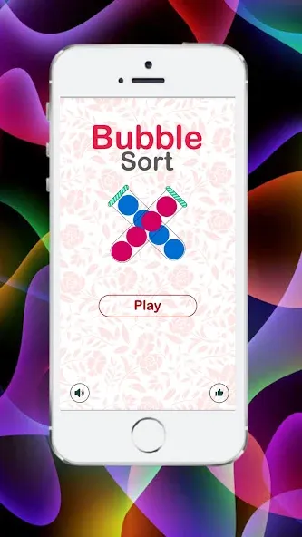 Скачать взломанную Bubble sort bubbling maker fun (Бабл сорт бабл макер фан)  [МОД Mega Pack] — последняя версия apk на Андроид screen 2