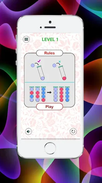 Скачать взломанную Bubble sort bubbling maker fun (Бабл сорт бабл макер фан)  [МОД Mega Pack] — последняя версия apk на Андроид screen 5