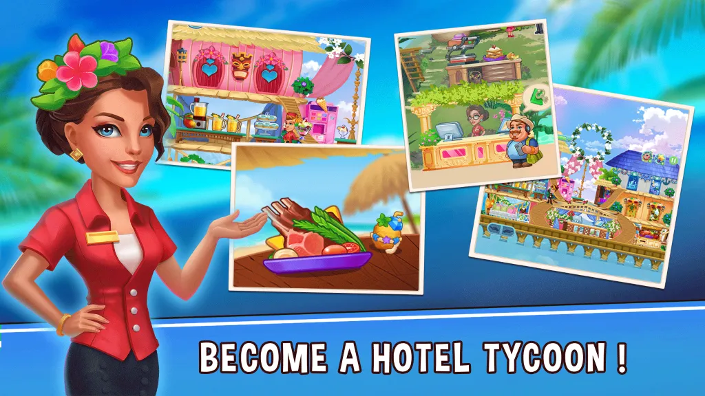 Взлом Hotel Empire Fever (Отель Империя Фивер)  [МОД Unlocked] — последняя версия apk на Андроид screen 2