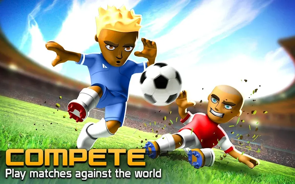 Взломанная BIG WIN Soccer: World Football (БИГ ВИН Соккер)  [МОД Menu] — последняя версия apk на Андроид screen 1