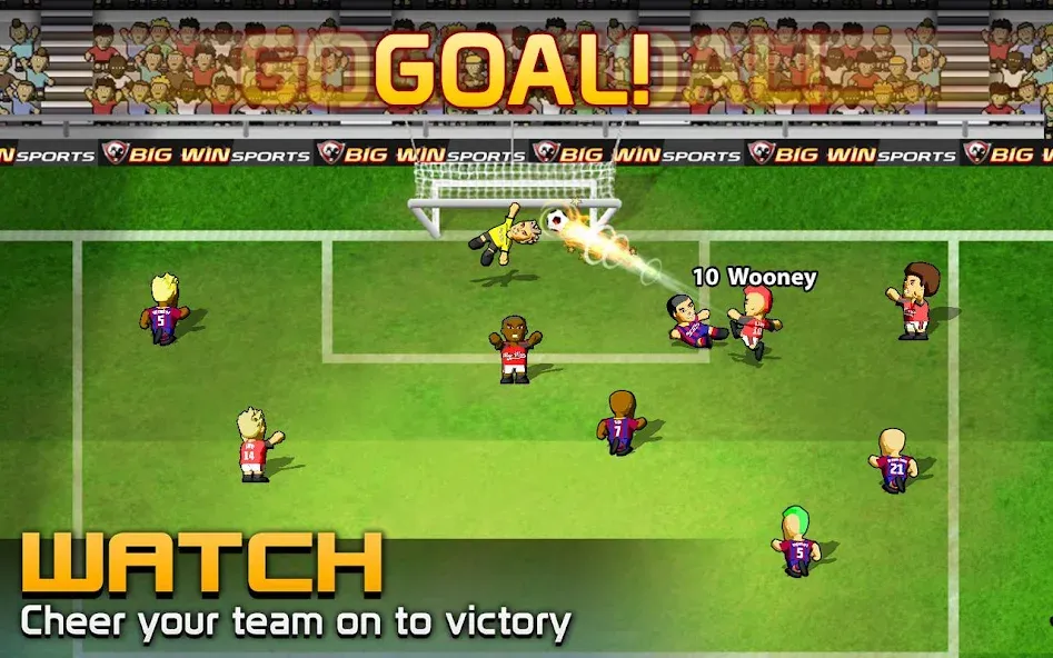 Взломанная BIG WIN Soccer: World Football (БИГ ВИН Соккер)  [МОД Menu] — последняя версия apk на Андроид screen 3