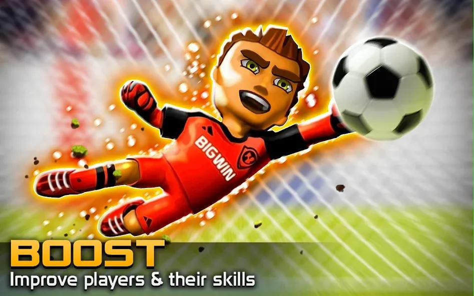 Взломанная BIG WIN Soccer: World Football (БИГ ВИН Соккер)  [МОД Menu] — последняя версия apk на Андроид screen 5