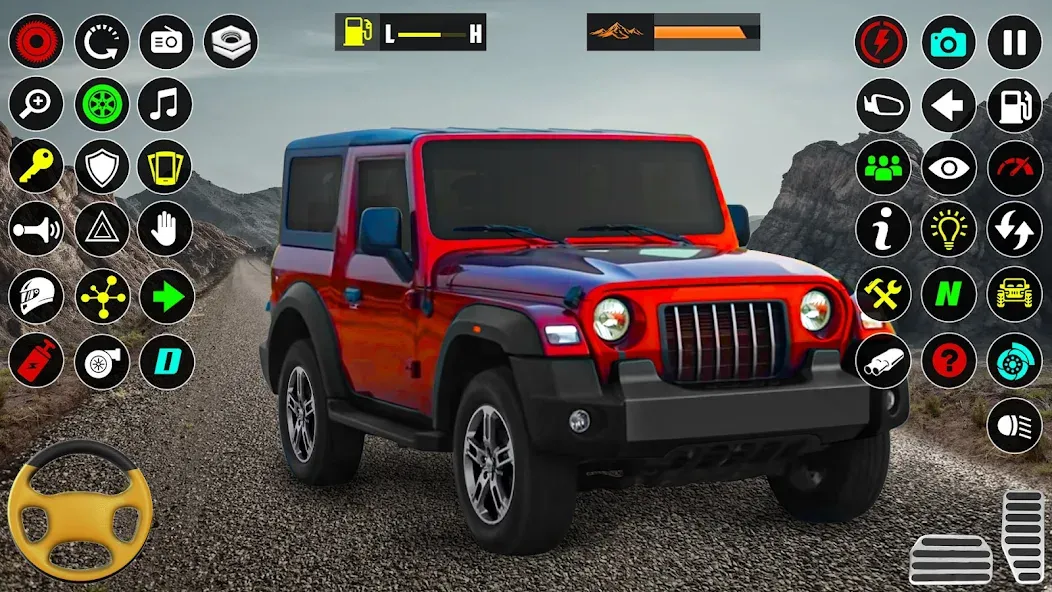 Взломанная Offroad SUV: 4×4 Driving Game. (Оффроуд внедорожник)  [МОД Бесконечные монеты] — стабильная версия apk на Андроид screen 2