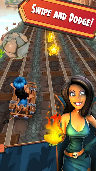 Взлом Hugo Troll Race 2: Rail Rush (Хуго Тролл Гонка 2)  [МОД Mega Pack] — полная версия apk на Андроид screen 2