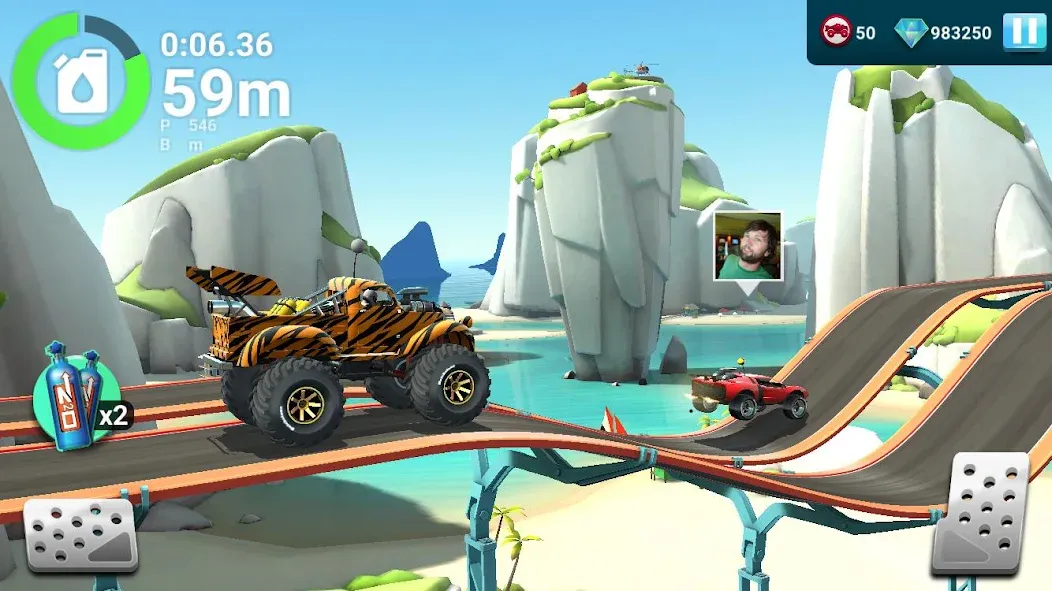 Скачать взлом MMX Hill Dash 2 – Offroad Truc (ММХ Хилл Даш 2)  [МОД Unlocked] — последняя версия apk на Андроид screen 2