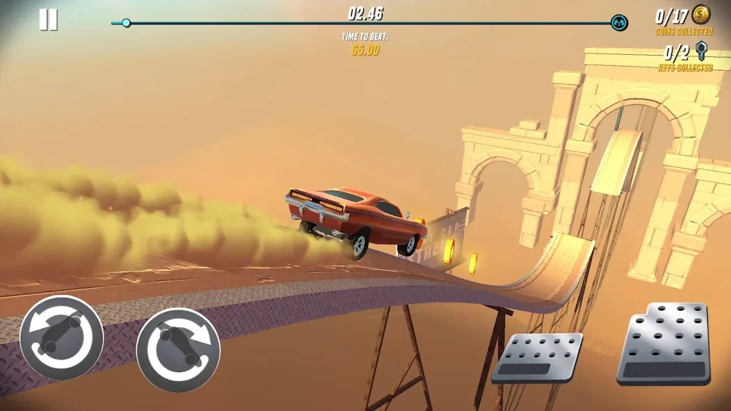 Скачать взлом Stunt Car Extreme (Стант Кар Экстрим)  [МОД Все открыто] — стабильная версия apk на Андроид screen 3