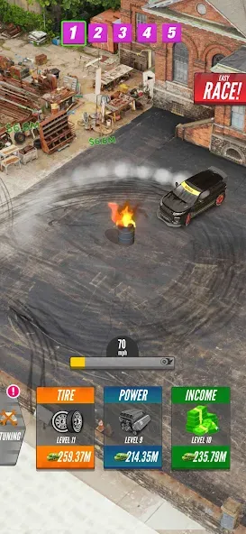 Скачать взлом Drift 2 Drag (Дрифт 2 Дрэг)  [МОД Меню] — полная версия apk на Андроид screen 4