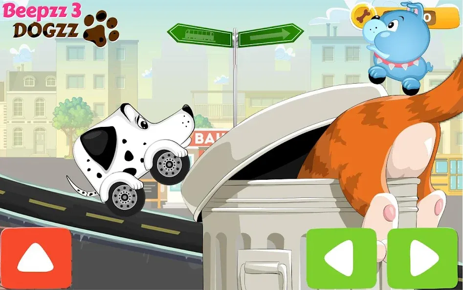 Взломанная Racing games for kids — Dogs  [МОД Меню] — последняя версия apk на Андроид screen 3